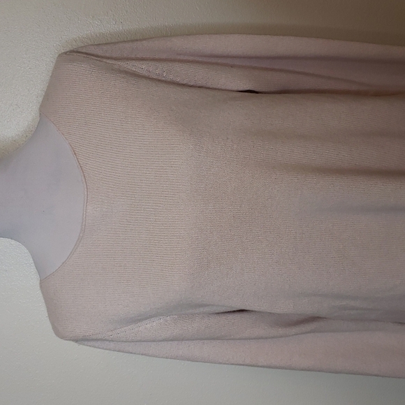 NEW Benedetta B. Merino Wool Cashmere Sweater Button Back Cardigan Luxury Comfy - Picture 7 of 16